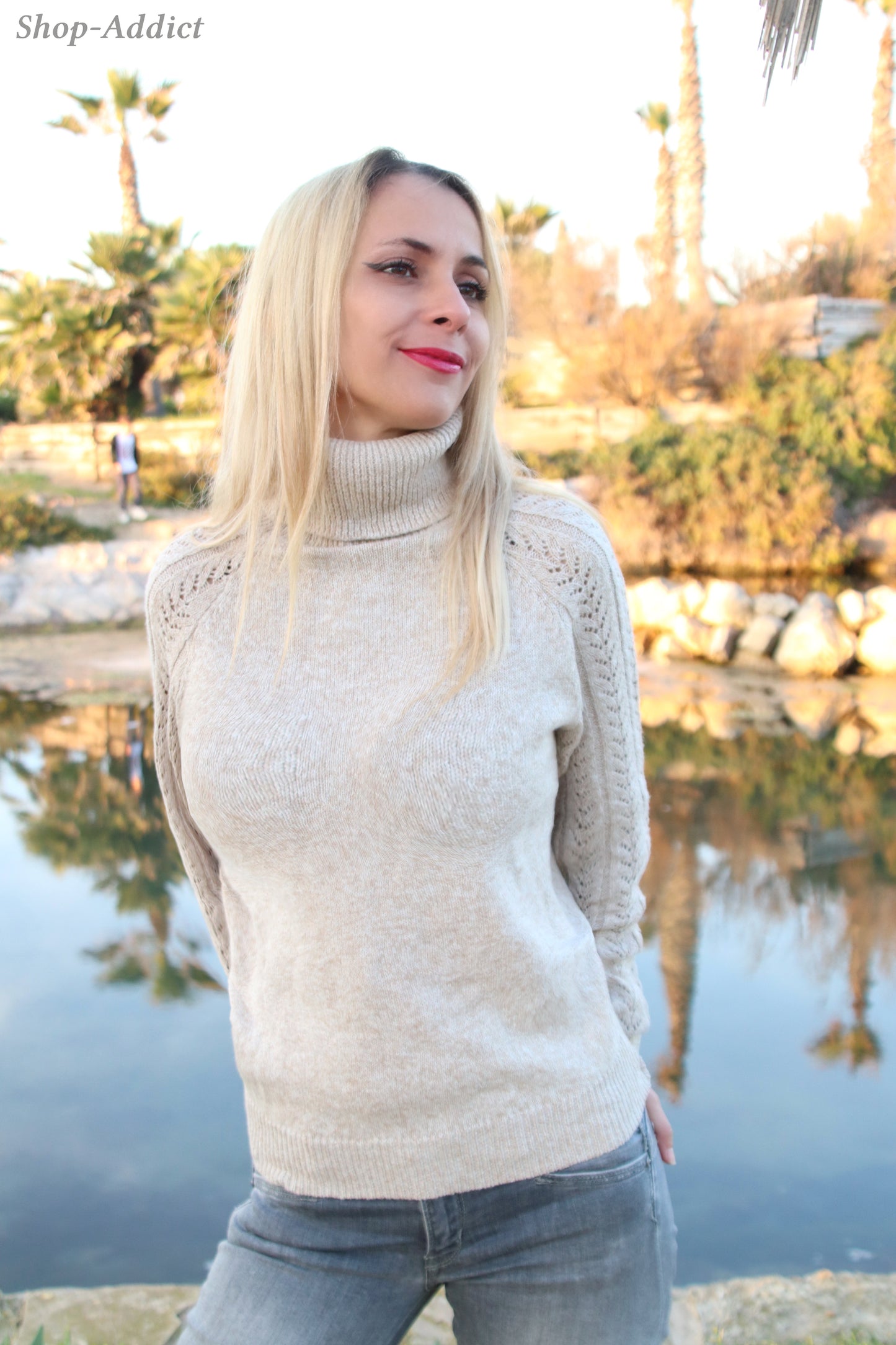 PULL COL ROULÉ