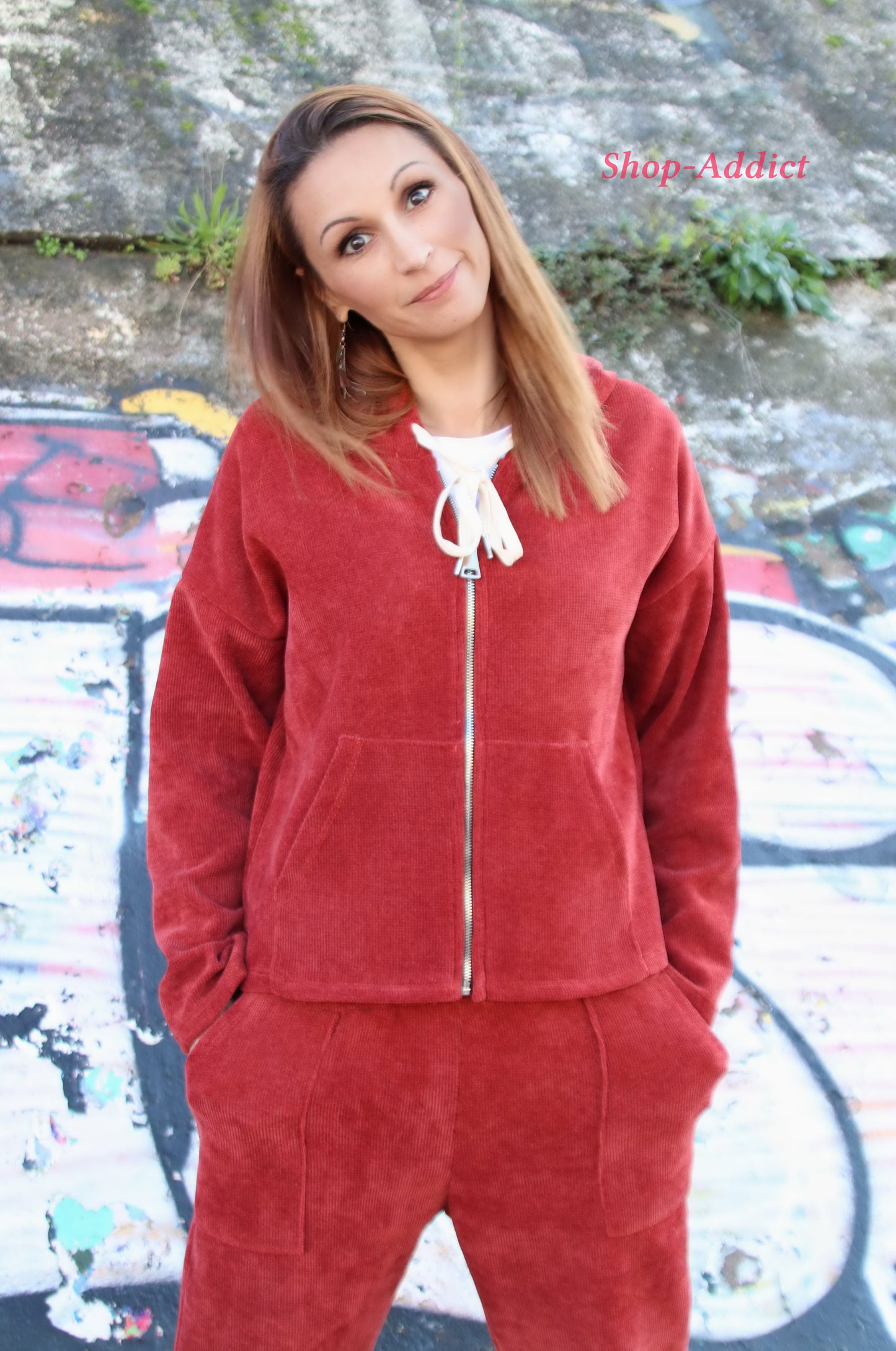ENSEMBLE JOGGING VELOURS
