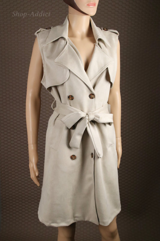 ROBE EN DAIM