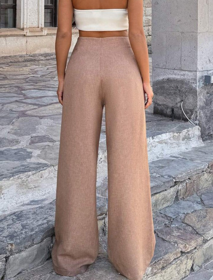 PANTALON EN LIN