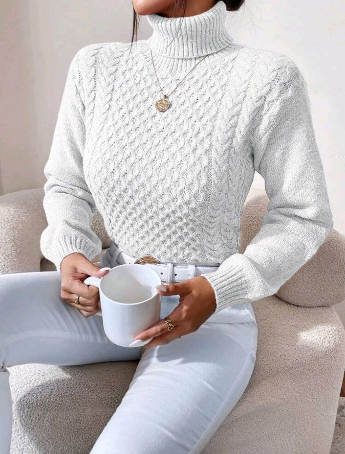 PULL EN TRICOT TORSADÉ