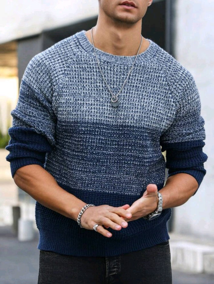 PULL TRICOT TRICOLOR