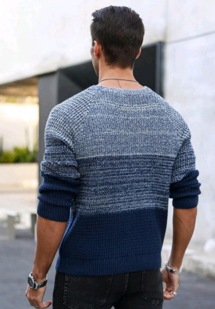 PULL TRICOT TRICOLOR